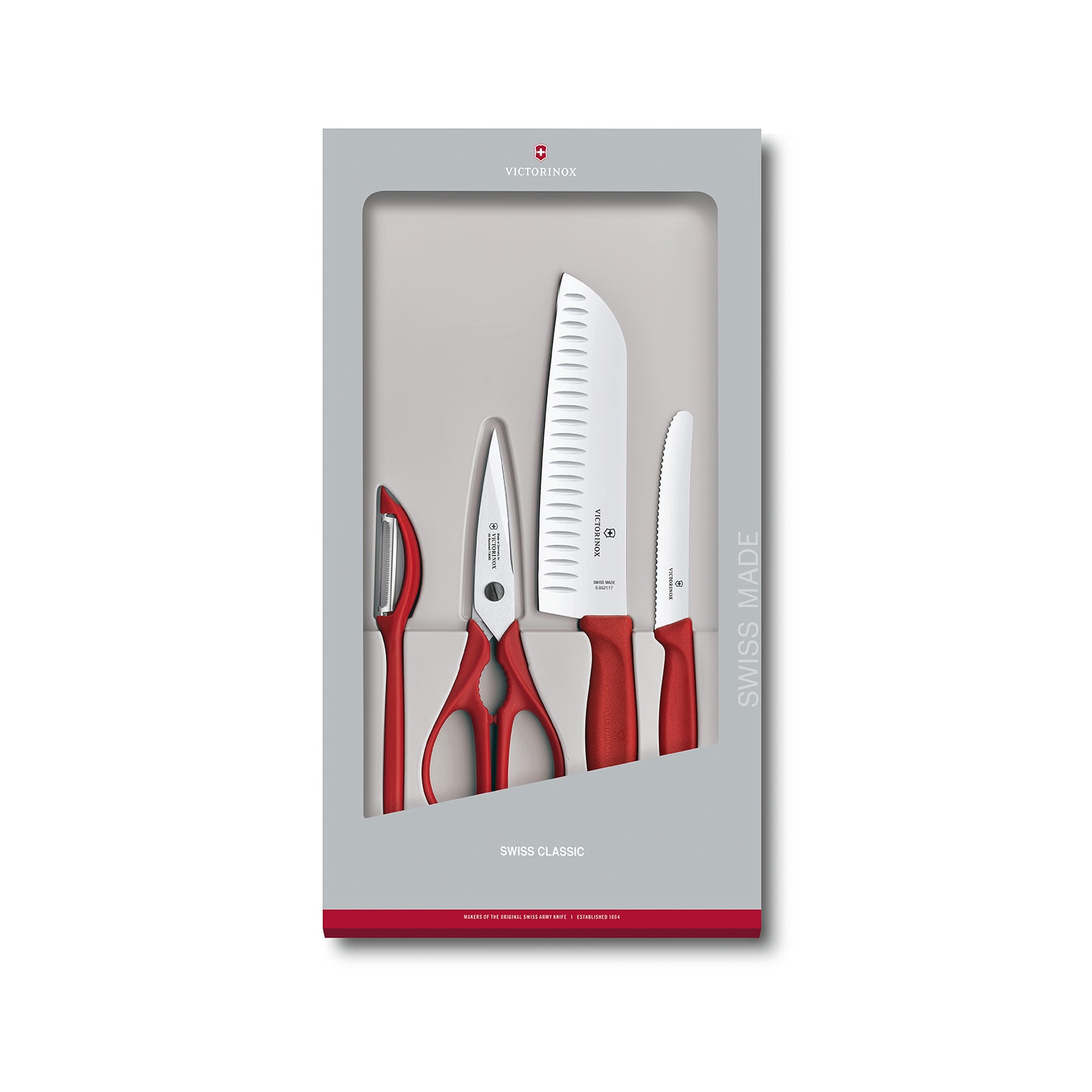 VX KTCHN SET 4P RED 6.7131.4G VICTORINOX